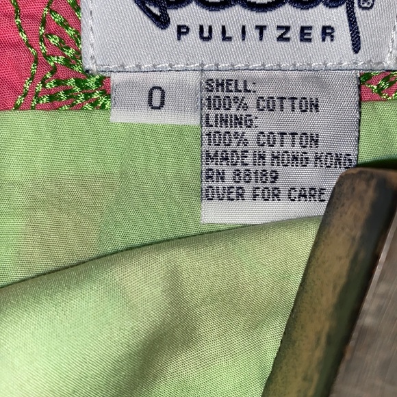 🌴LILLY PULITZER ‘Cynthia’ Embroidered/Scalloped Hem Skirt - Picture 6 of 8